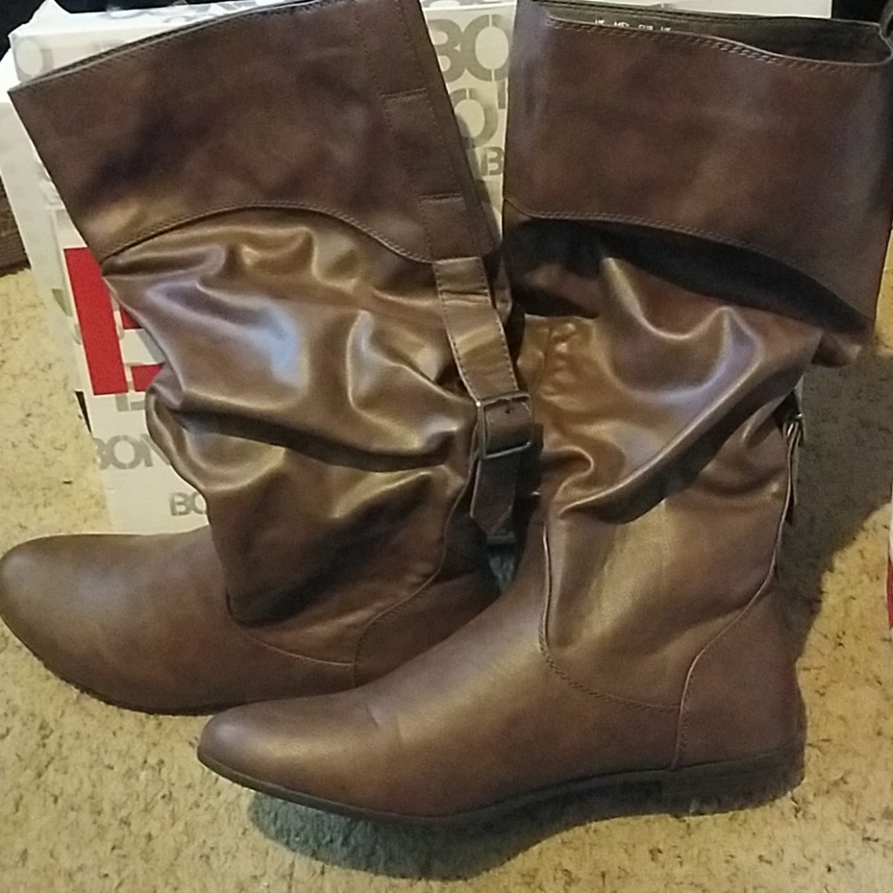 Bongo brown Logan boots